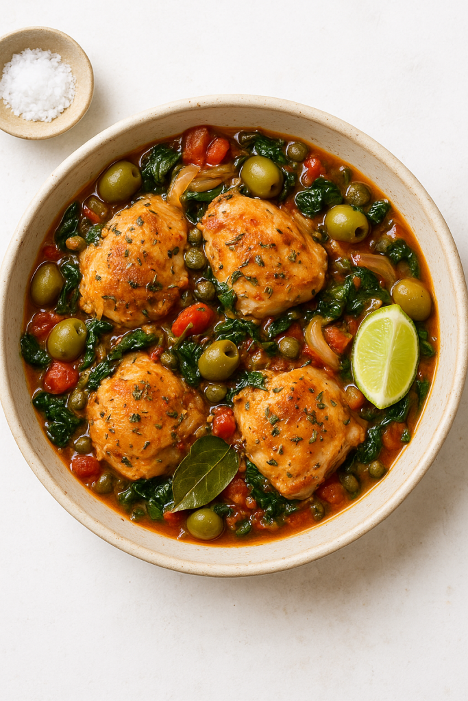 Slow Cooker Mediterranean Chicken