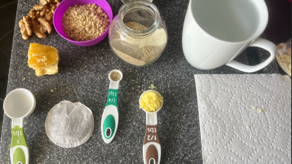 walnut ginger tea recipe
